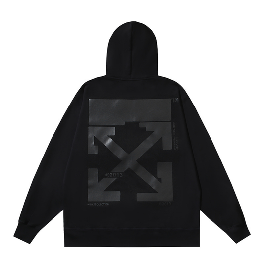 Off-W Monogram Zip Hoodie